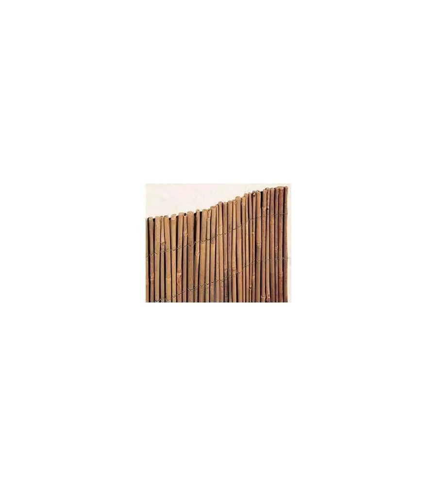 Arella da esterno in cannette bambu eurogarden 3x1 mt diametro da 6 a 10 mm